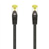 CABLE DE RED CAT.7 S/FTP 0.25M AISENS BLACK