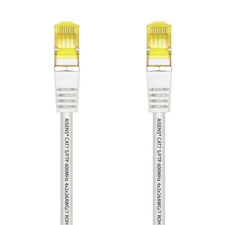 CABLE DE RED CAT.7 S/FTP 1M AISENS WHITE