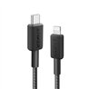 CABLE ANKER 322 USB-C TO LIGHTNING TRENZADO 0.9M 30W BLACK