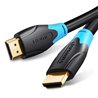 CABLE HDMI 2.0 4K HDMI/M - HDMI/M 1.5M VENTION BLACK