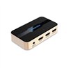 DUPLICADOR VENTION 2XHDMI HEMBRA - HDMI MACHO GOLD/BLACK