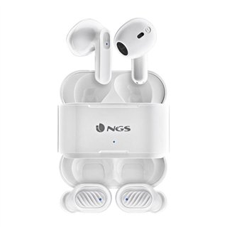 AURICULARES NGS ARTICA DUO EARPHONES BLUETOOTH WIRELESS WHITE ( PACK 2UD )